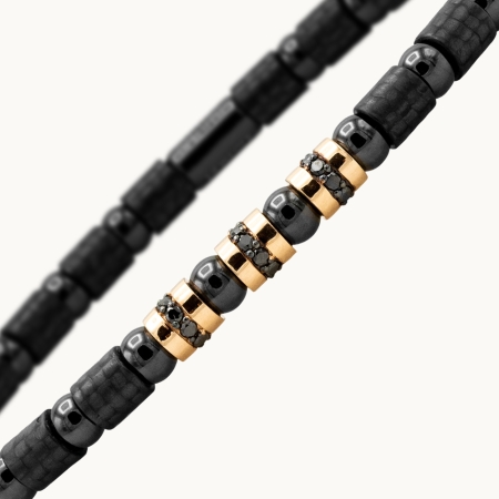Men's Bracelet Demeglio Carbonio