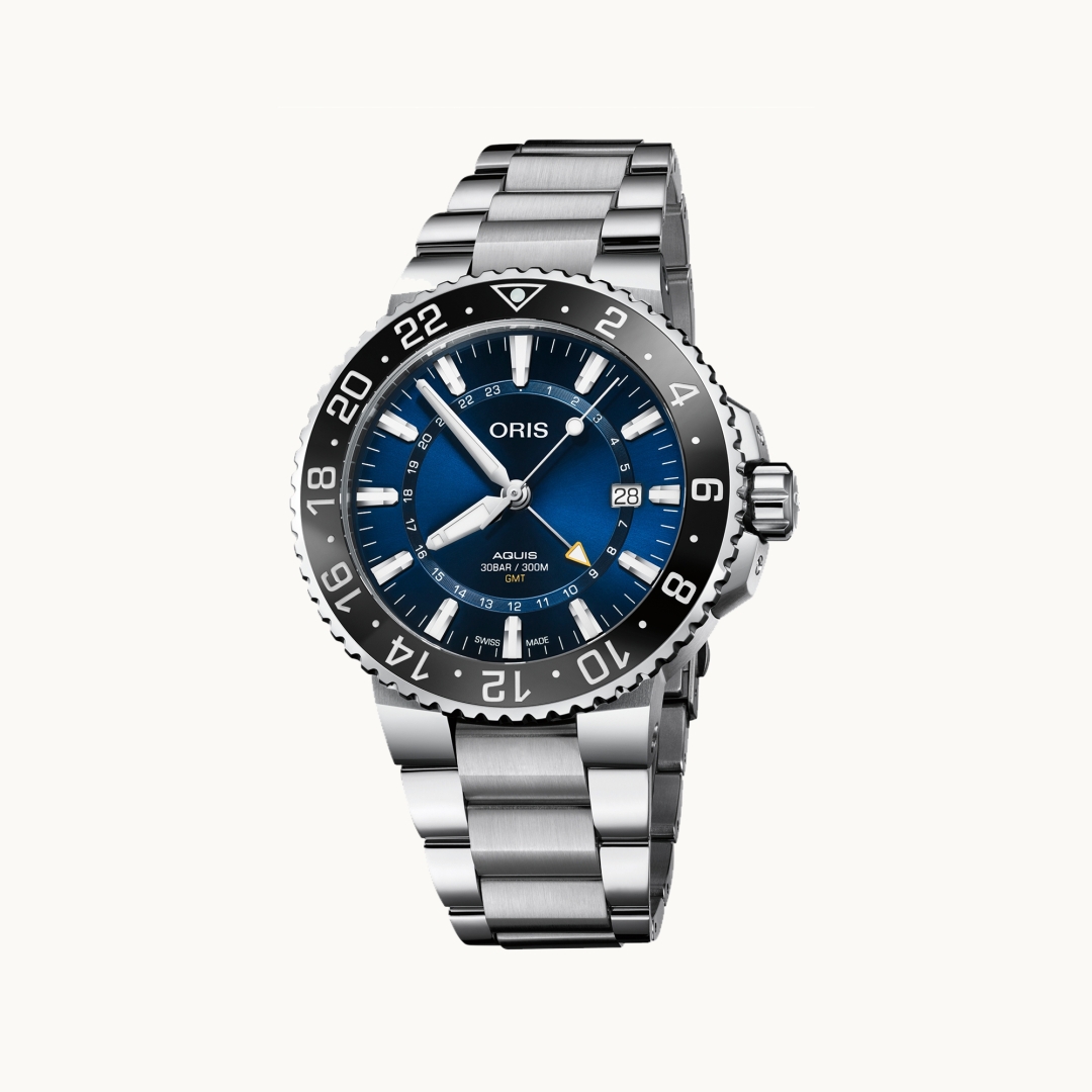 Orë për Meshkuj Oris Aquis Gmt Date