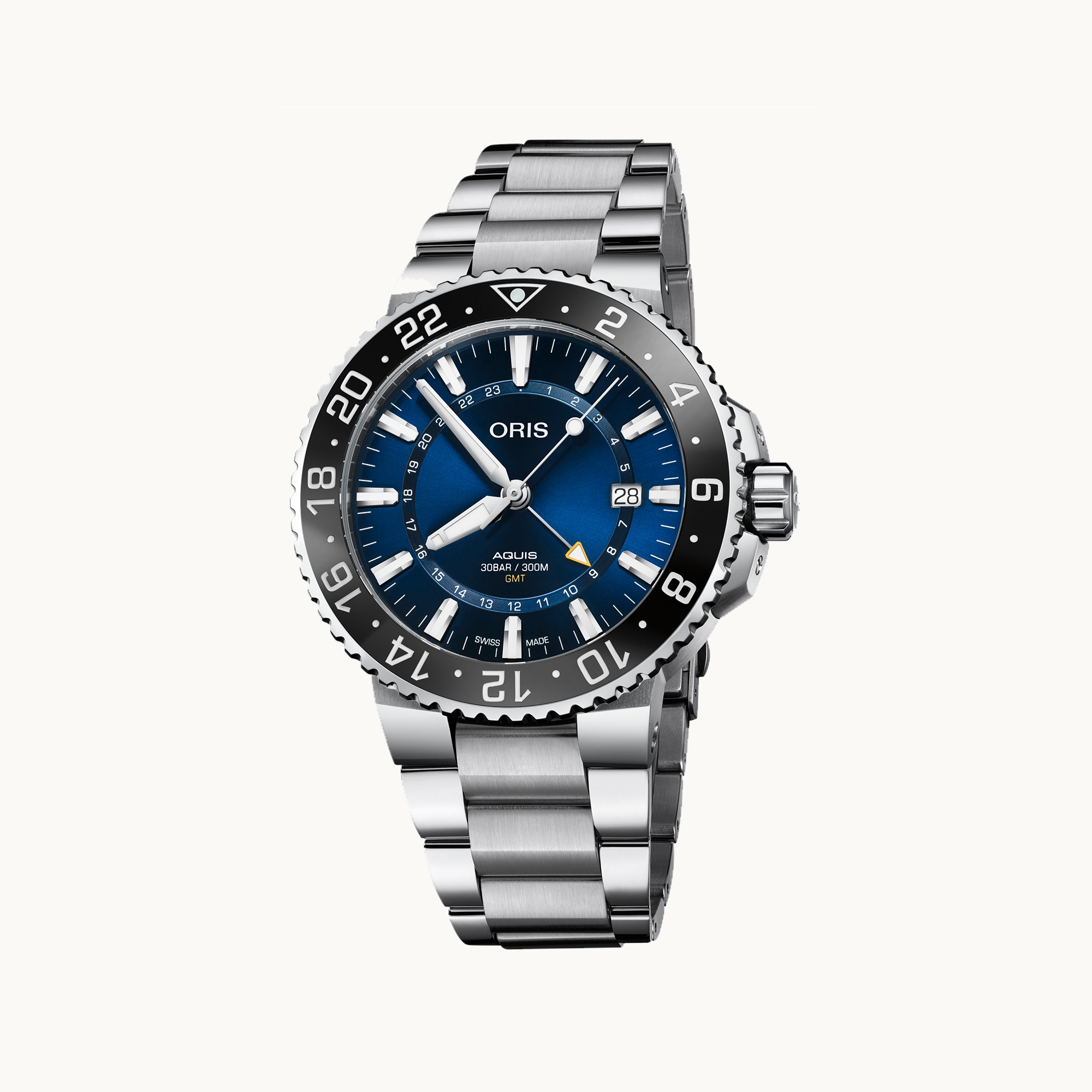 Orë për Meshkuj Oris Aquis Gmt Date