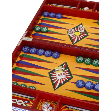 Dolce&Gabbana Carretto Siciliano Backgammon Set