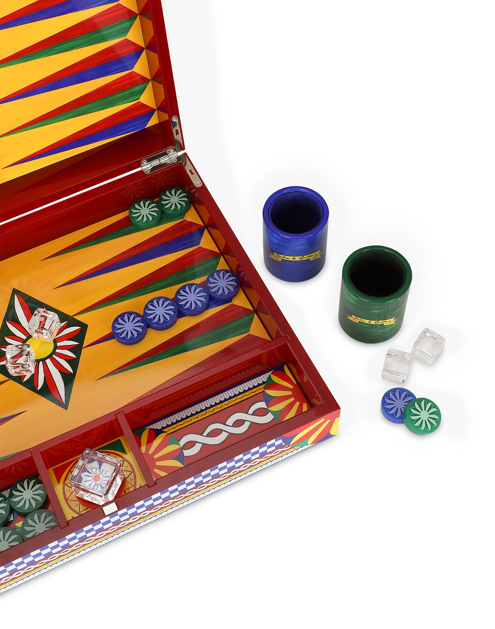 Dolce&Gabbana Carretto Siciliano Backgammon Set