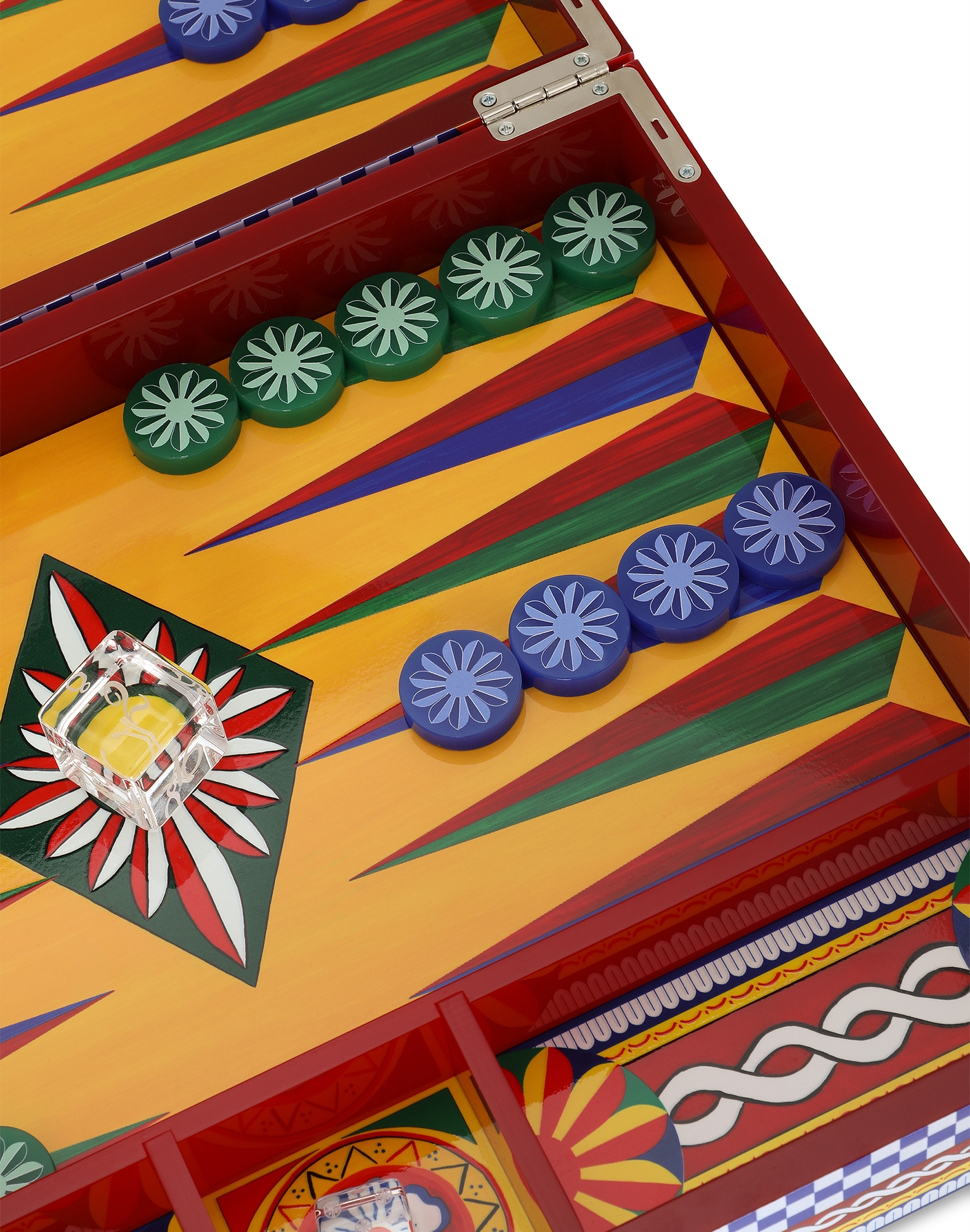 Dolce&Gabbana Carretto Siciliano Backgammon Set