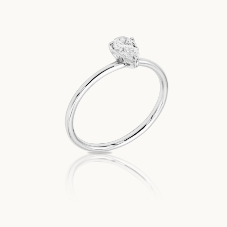 Pear Diamond Engagement Ring