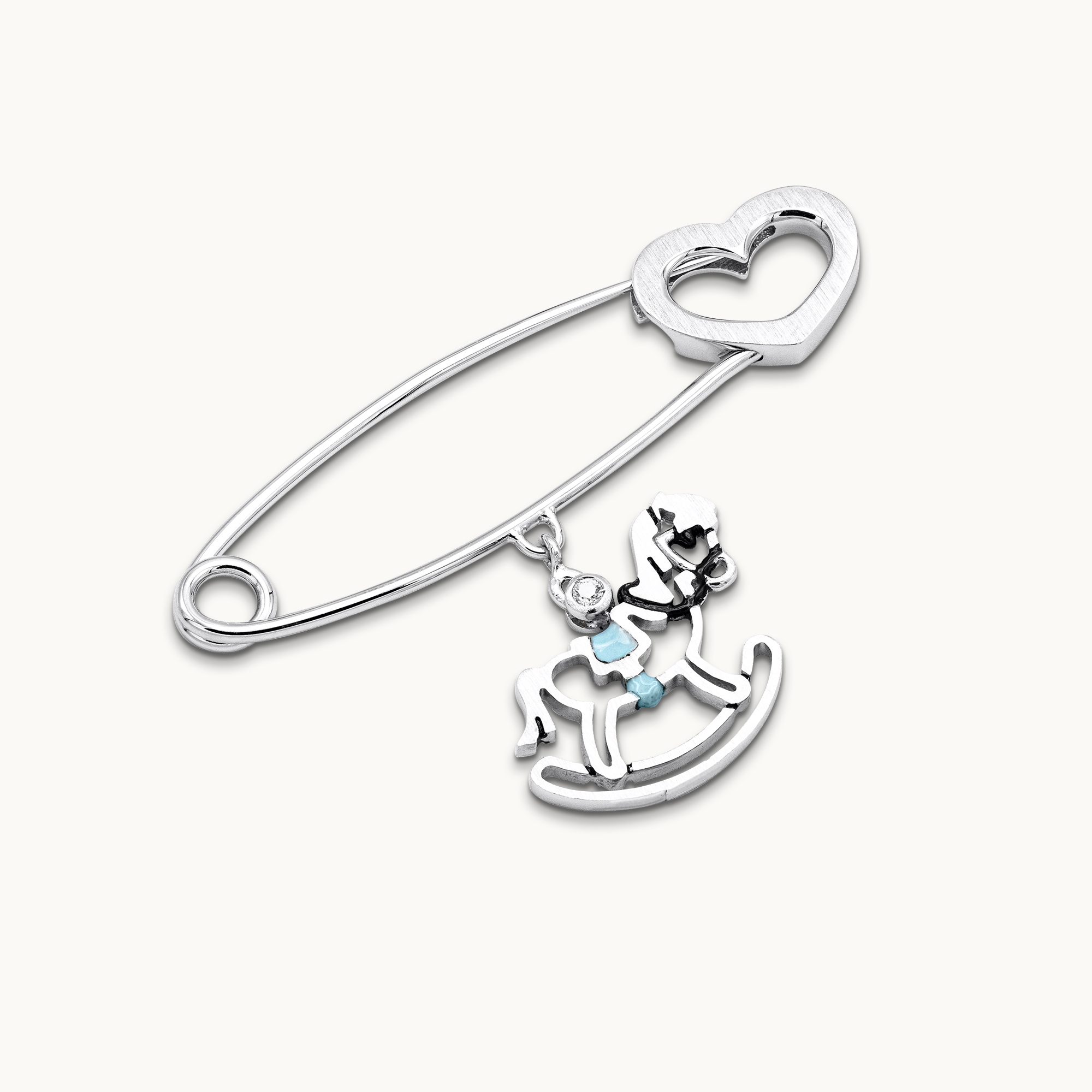 Rocking Horse Brooch