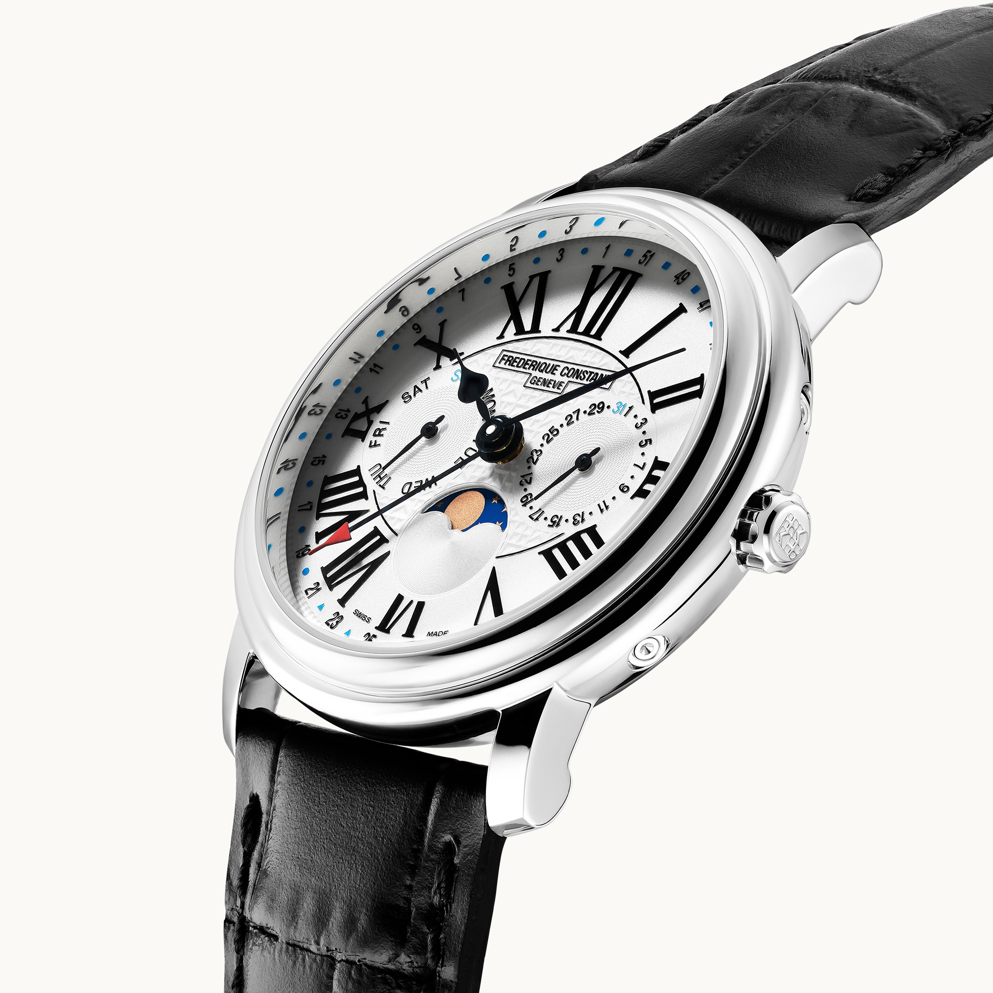 Orë për Meshkuj Frederique Constant Classics Business Timer