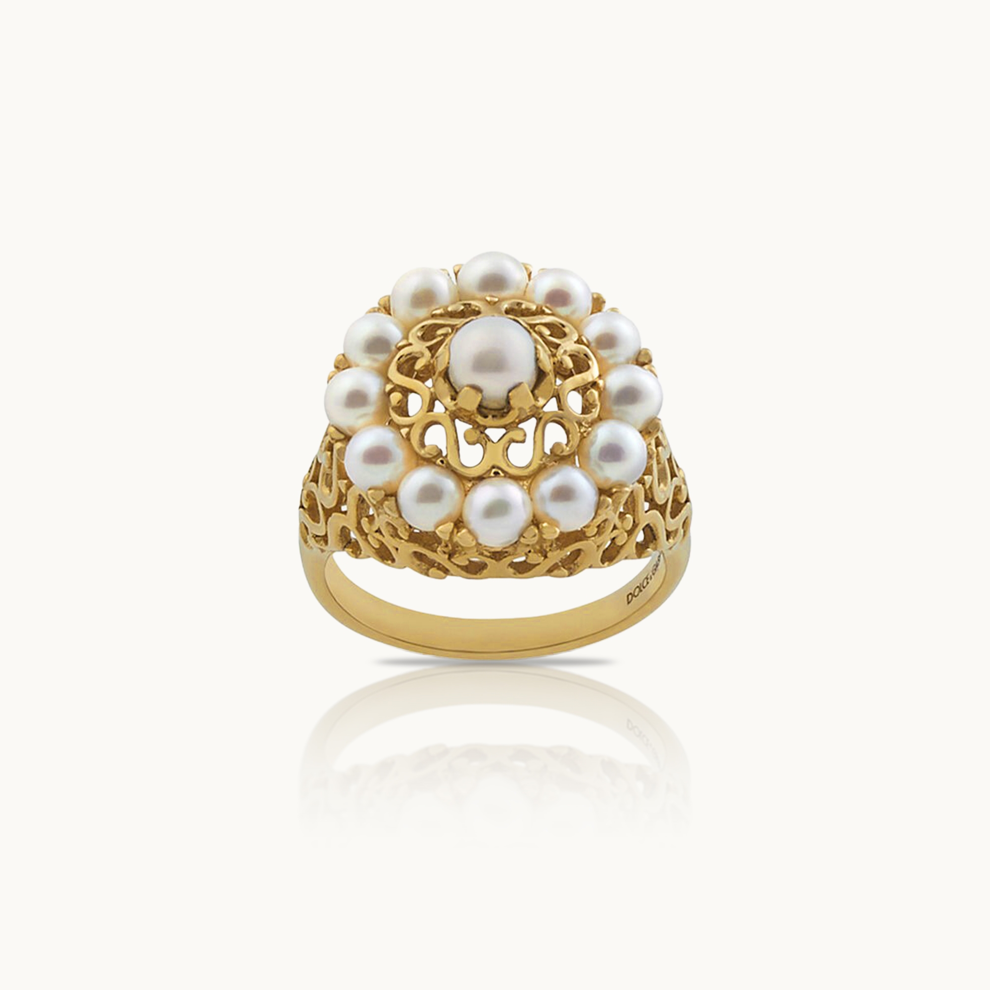Women’s Ring Dolce & Gabbana Pearl