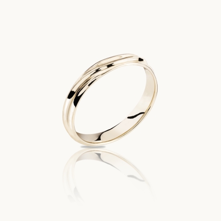 Pollelo Wedding Band Set
