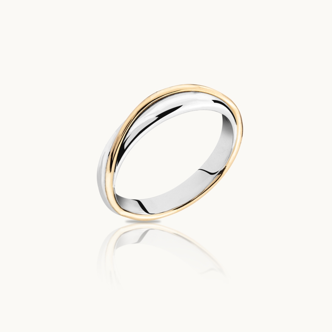 Pollelo Wedding Band Set