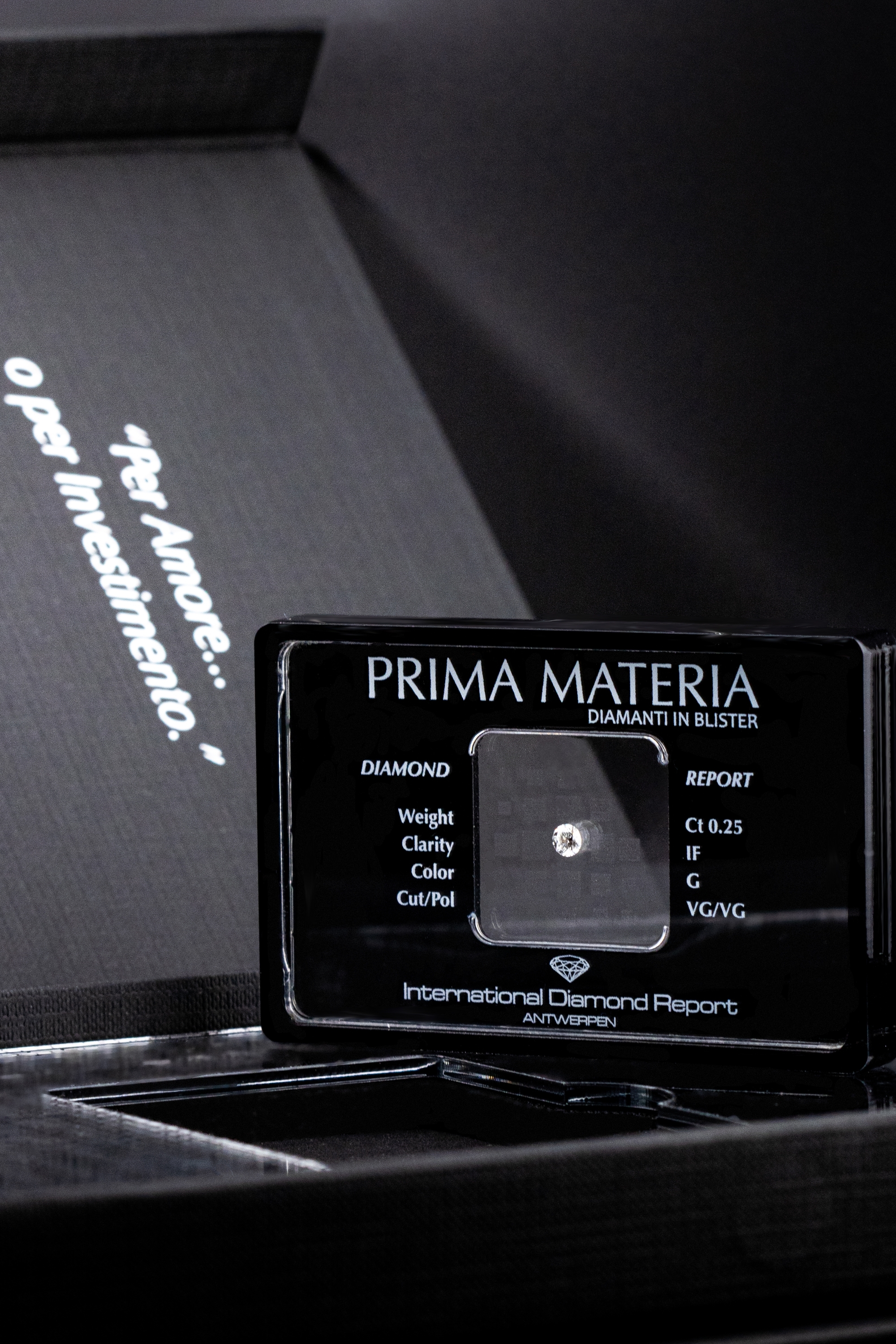 Blister Diamanti - Prima Materia