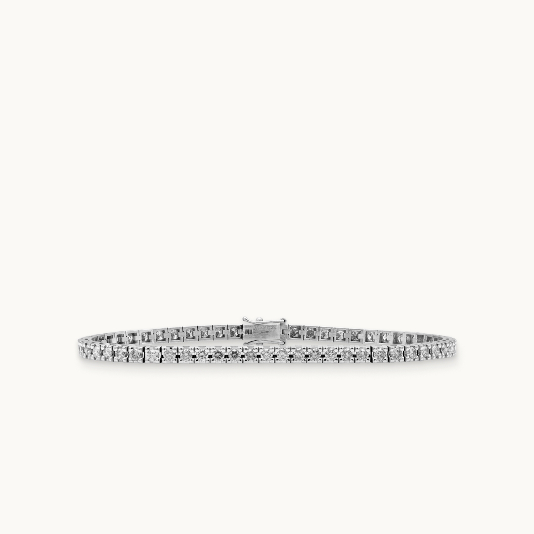 Unisex Tennis Bracelet Rexha Gold