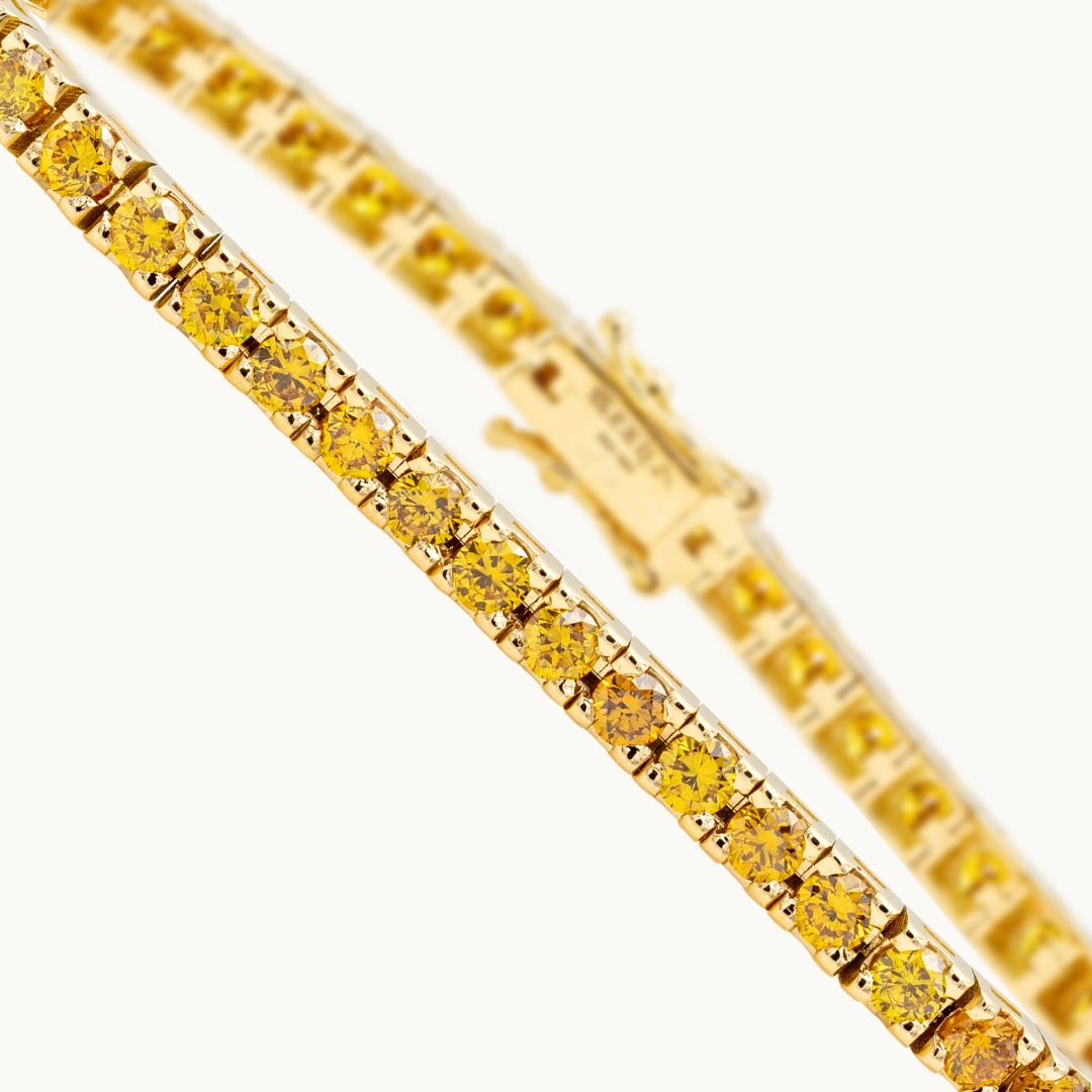 Women’s Tennis Bracelet Rexha Gold