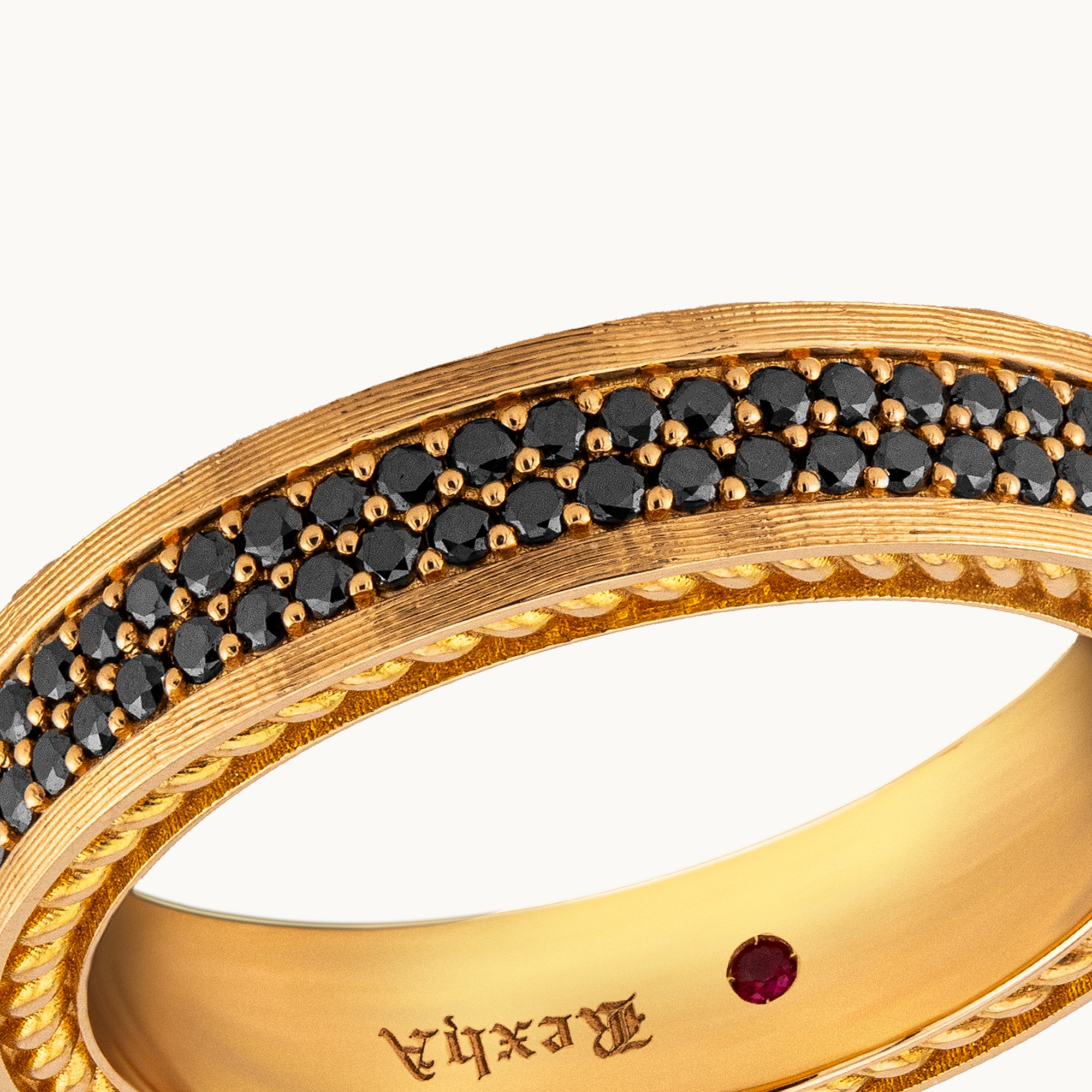 Men’s Ring Rexha Gold Hombre