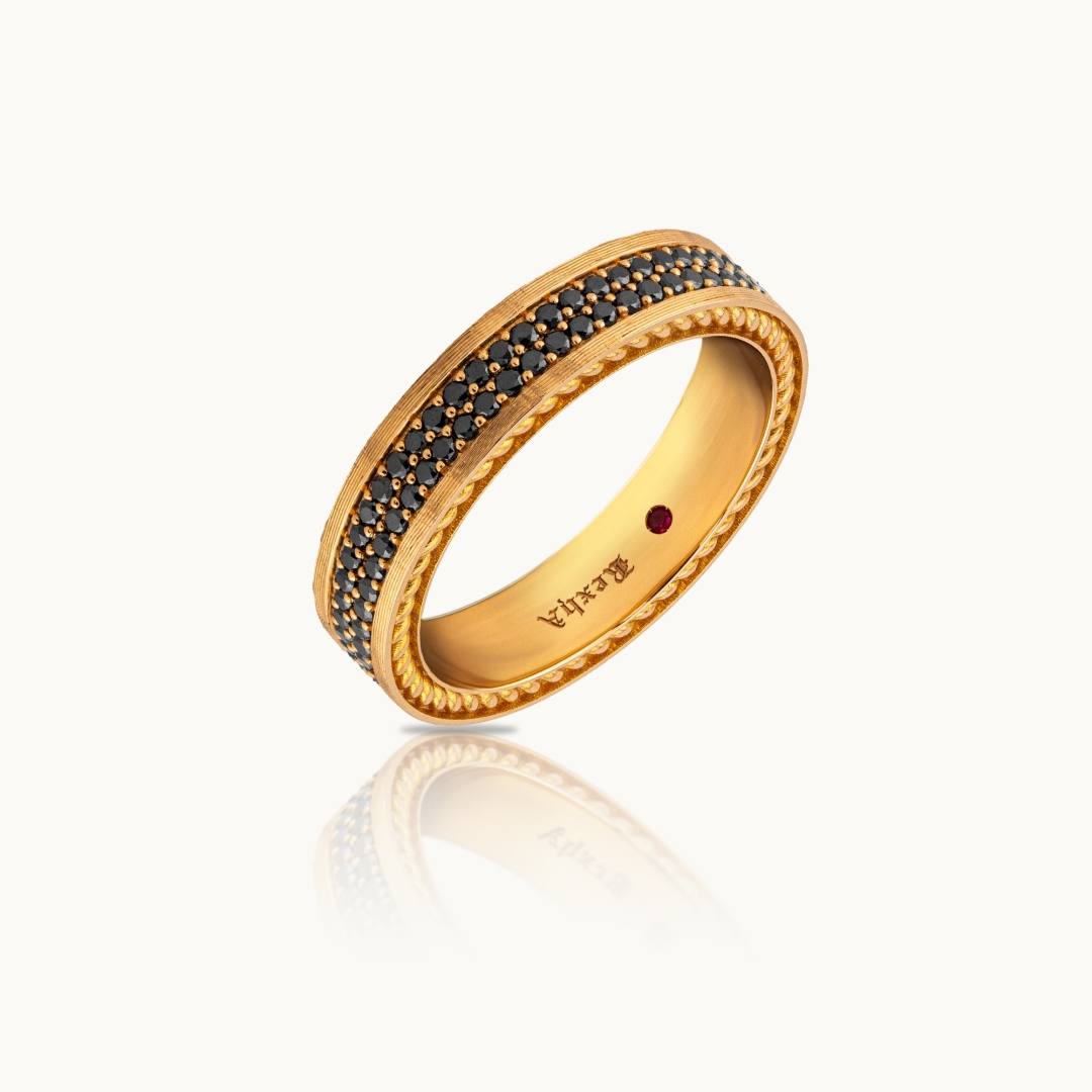 Men’s Ring Rexha Gold Hombre
