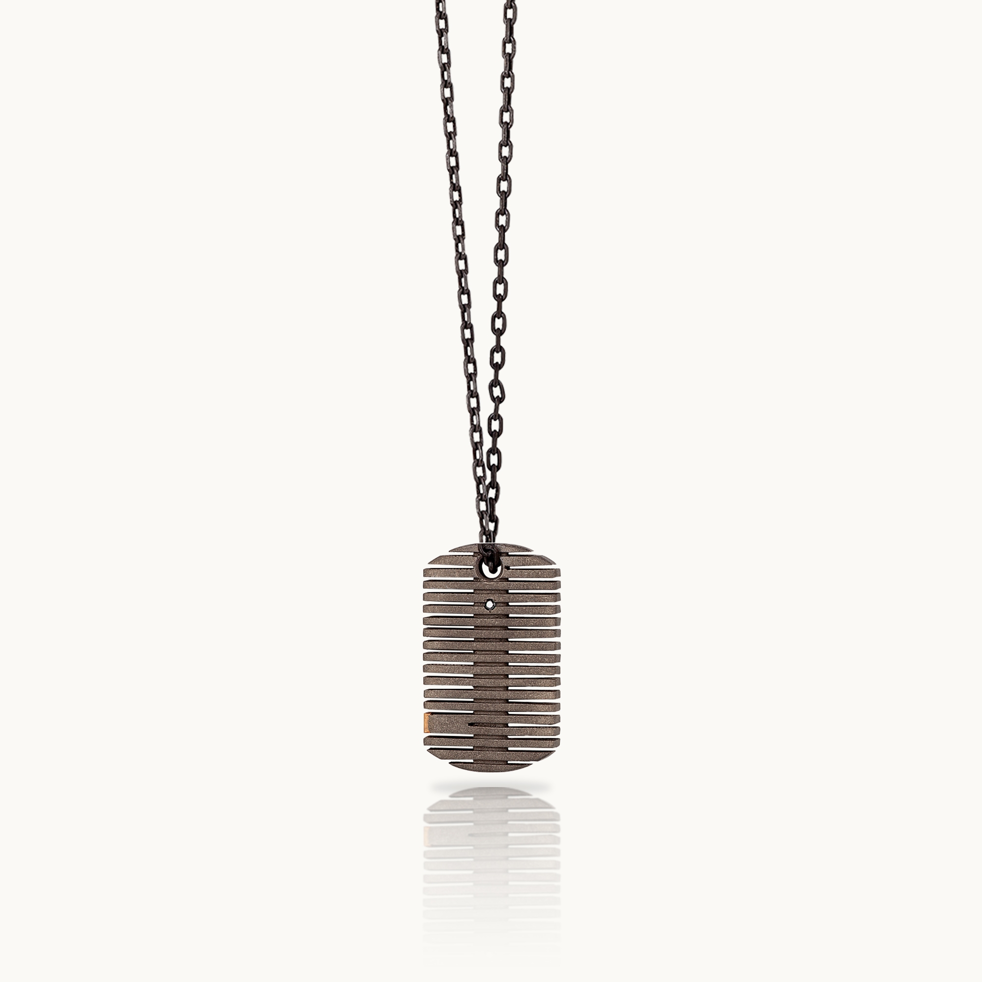 Men's Necklace Mano J Sinth Targhetta