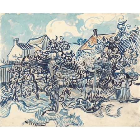 Fountain Pen Visconti Van Gogh Old Vineyard with Peasant Woman