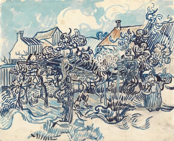 Stilograf Visconti Van Gogh Old Vineyard with Peasant Woman