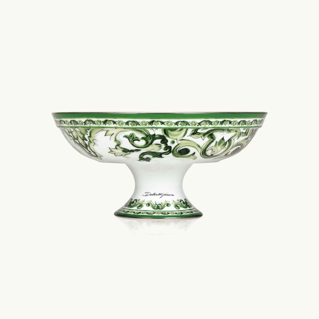 Dolce&Gabbana Verde Maiolica Fruit Bowl