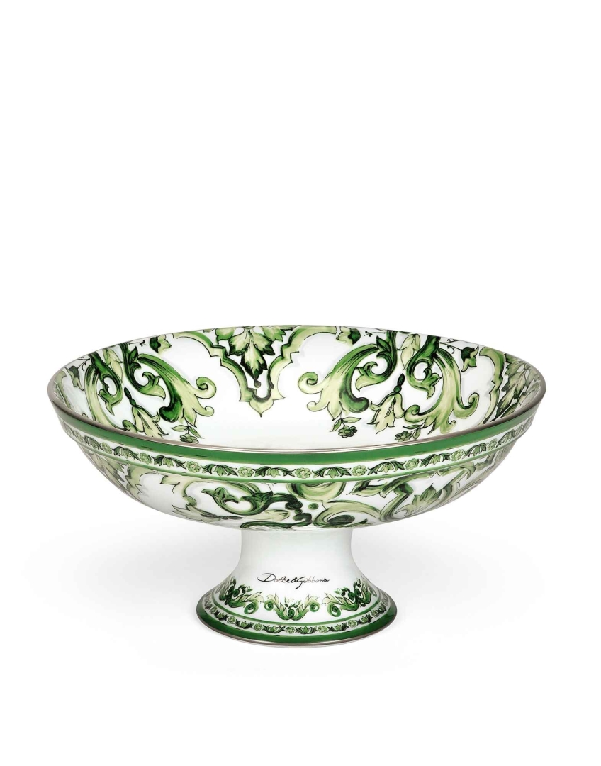 Dolce&Gabbana Verde Maiolica Fruit Bowl