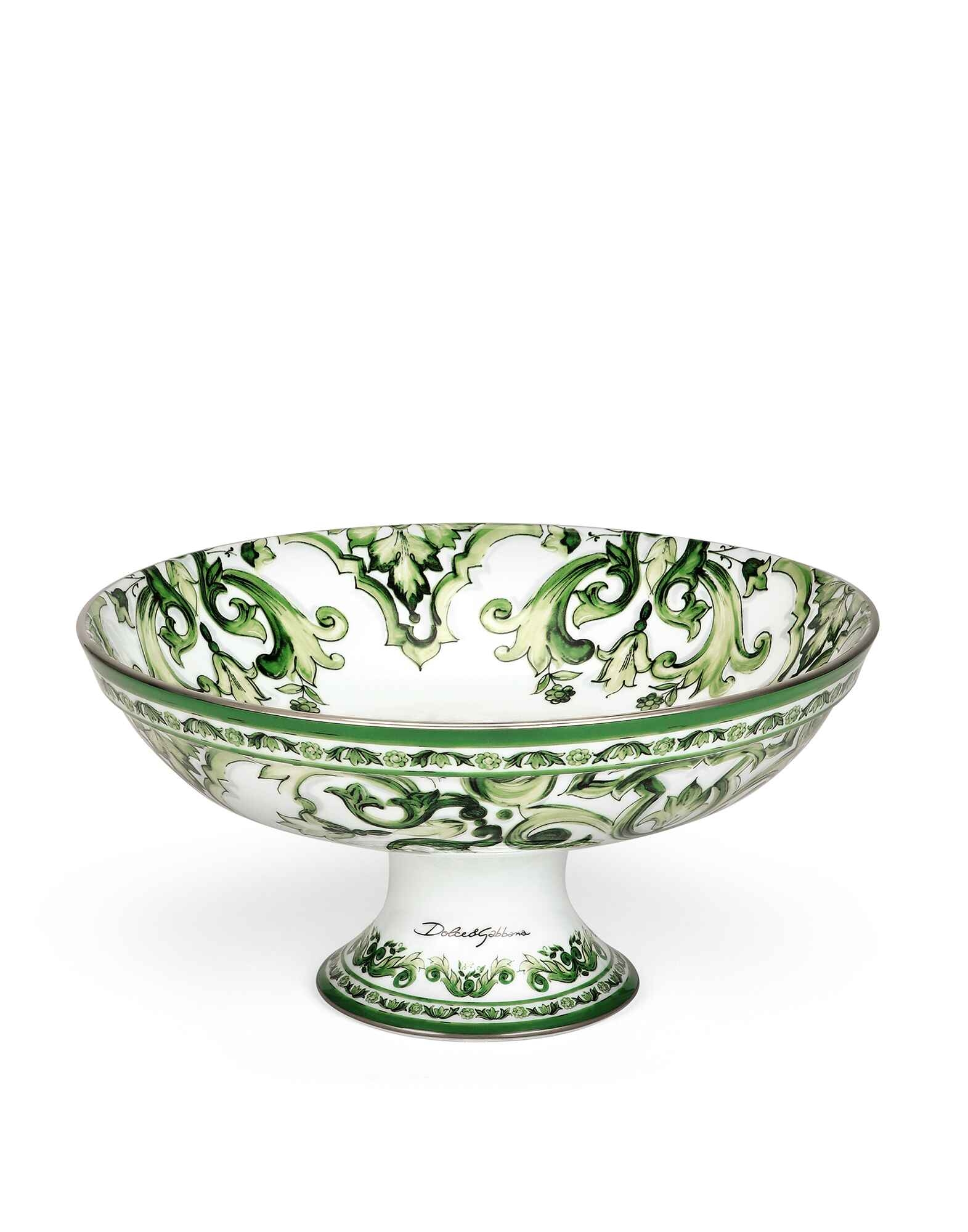 Dolce&Gabbana Verde Maiolica Fruit Bowl
