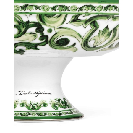 Dolce&Gabbana Verde Maiolica Fruit Bowl