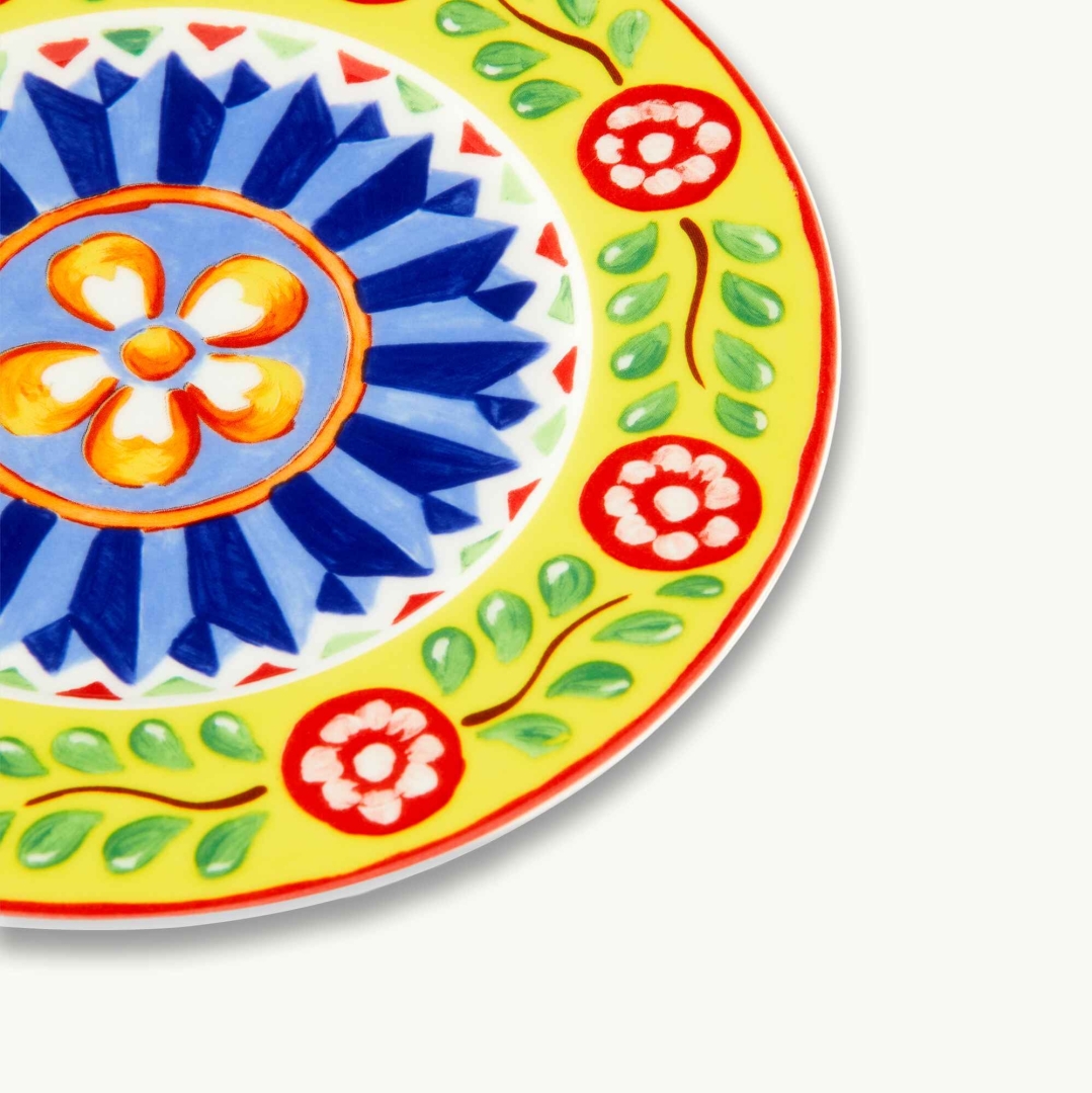 Dolce&Gabbana Carretto Siciliano Bread Plate Set