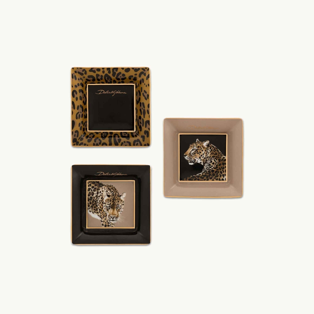 Set Mbajtësesh Dekorative Dolce&Gabbana Leopardo