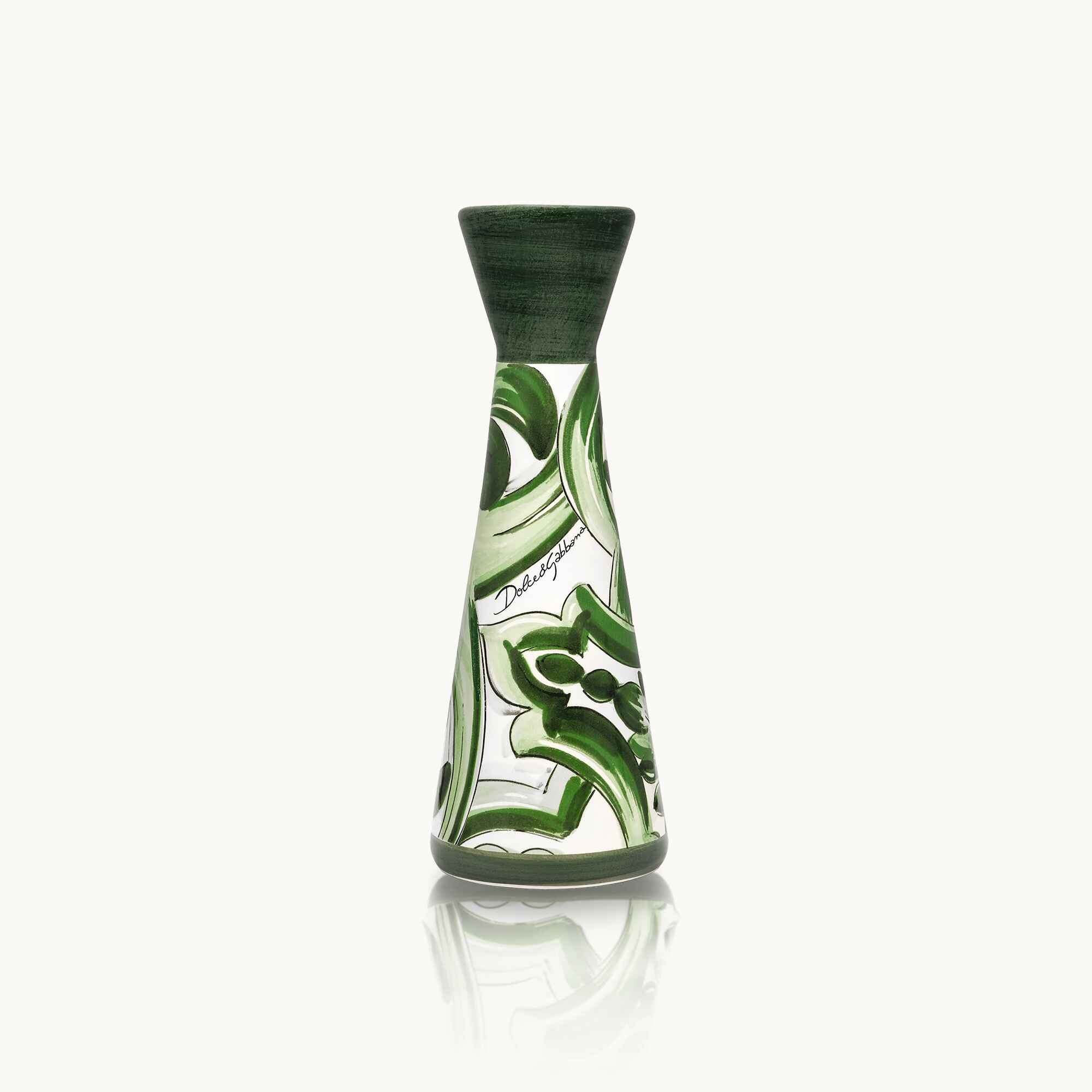 Dolce&Gabbana Verde Maiolica Candle Holder