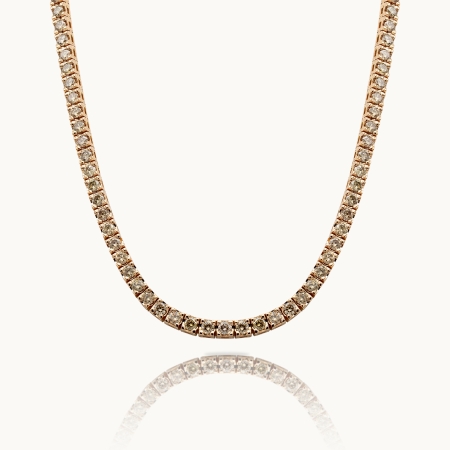 Women’s Tennis Necklace Rexha Gold