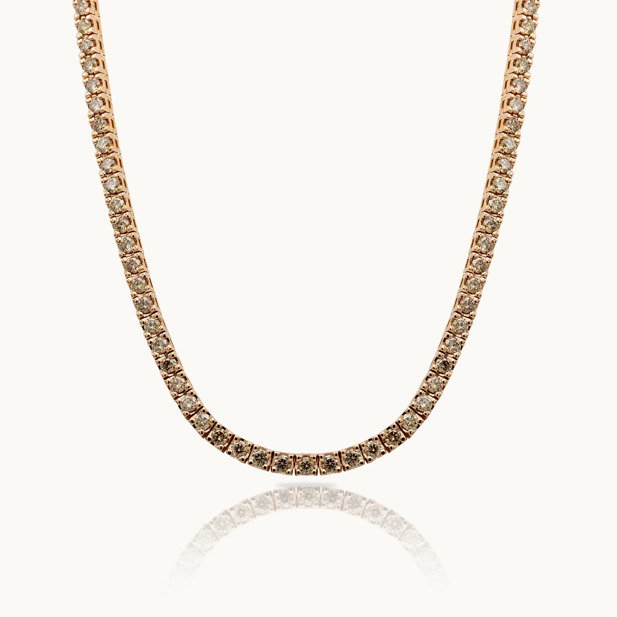 Women’s Tennis Necklace Rexha Gold