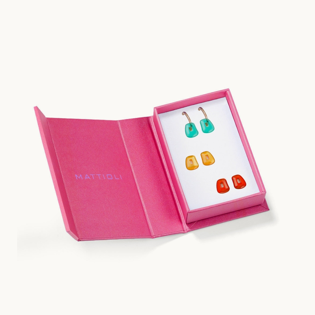 Women’s Earrings Mattioli Mini-Puzzle Gift Box