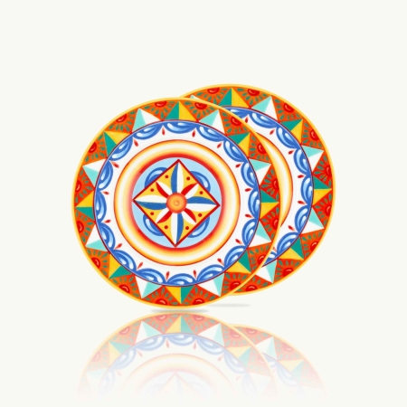 Dolce&Gabbana Carretto Siciliano Soup Plate Set