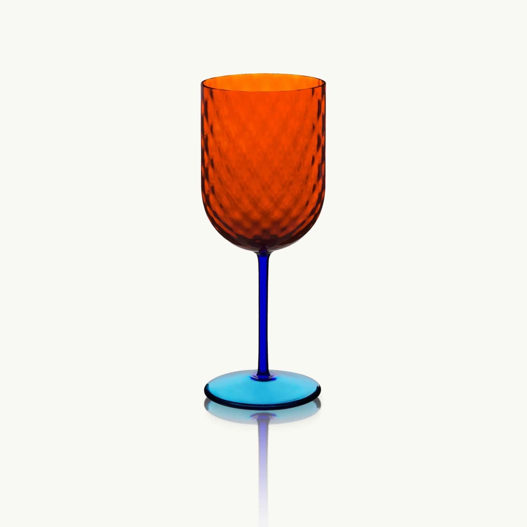 Dolce&Gabbana Carretto Siciliano Red Wine Glass