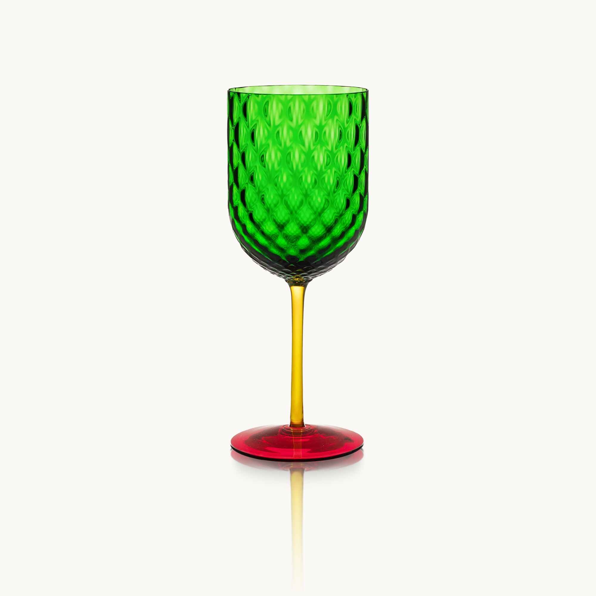 Dolce&Gabbana Carretto Siciliano Red Wine Glass