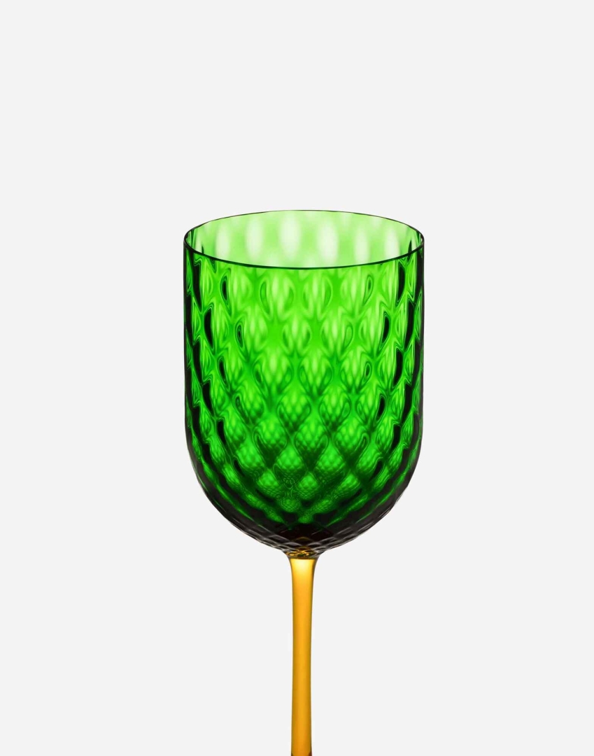 Dolce&Gabbana Carretto Siciliano Red Wine Glass