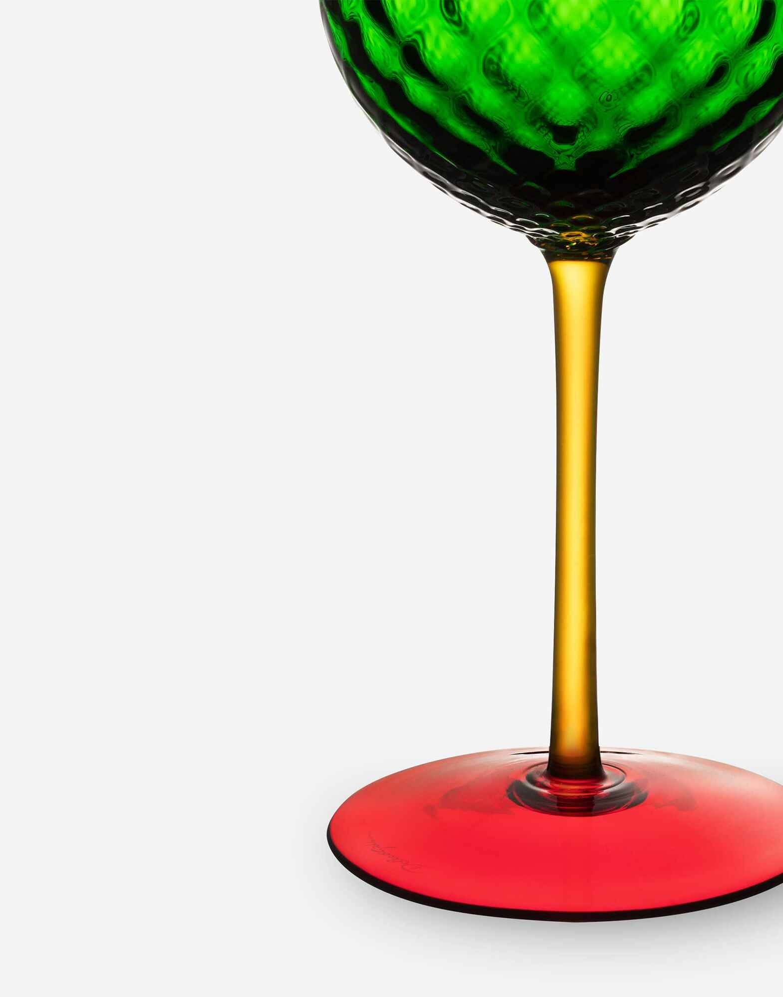 Dolce&Gabbana Carretto Siciliano Red Wine Glass