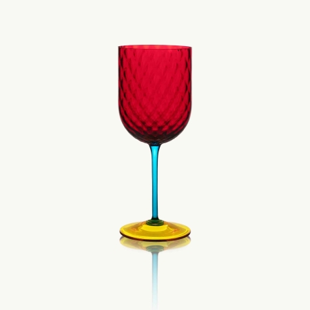 Dolce&Gabbana Carretto Siciliano Red Wine Glass