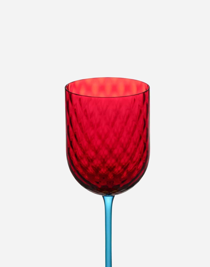 Dolce&Gabbana Carretto Siciliano Red Wine Glass