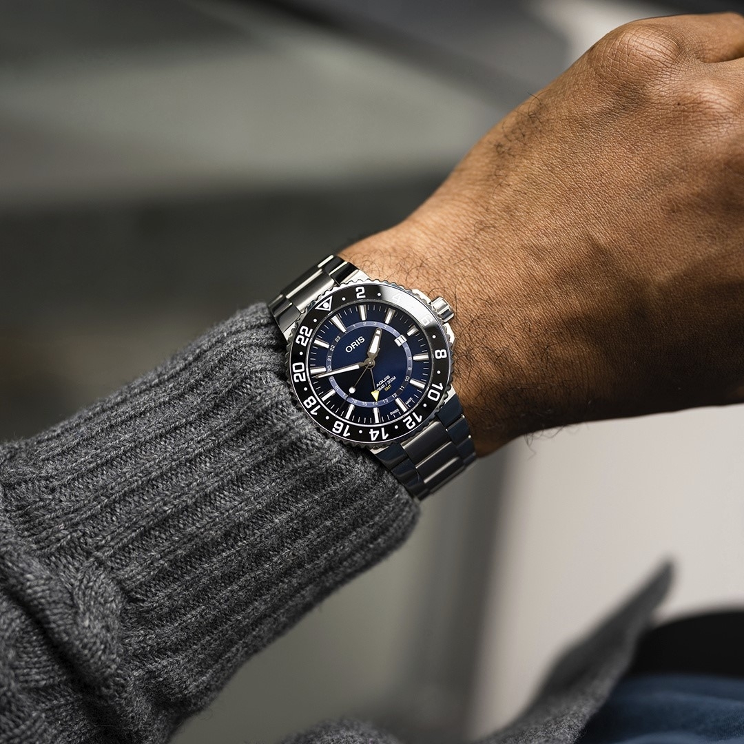 Men’s Watch Oris Aquis Gmt Date