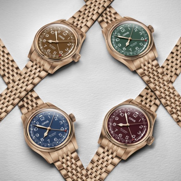 BIG CROWN BRONZE POINTER DATE Rexha Gold